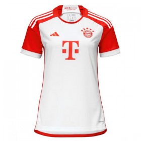 Koszulka Bayern Monachium 2023-24 Damska Domowe Koszulki Piłkarskie Krótki Rękaw